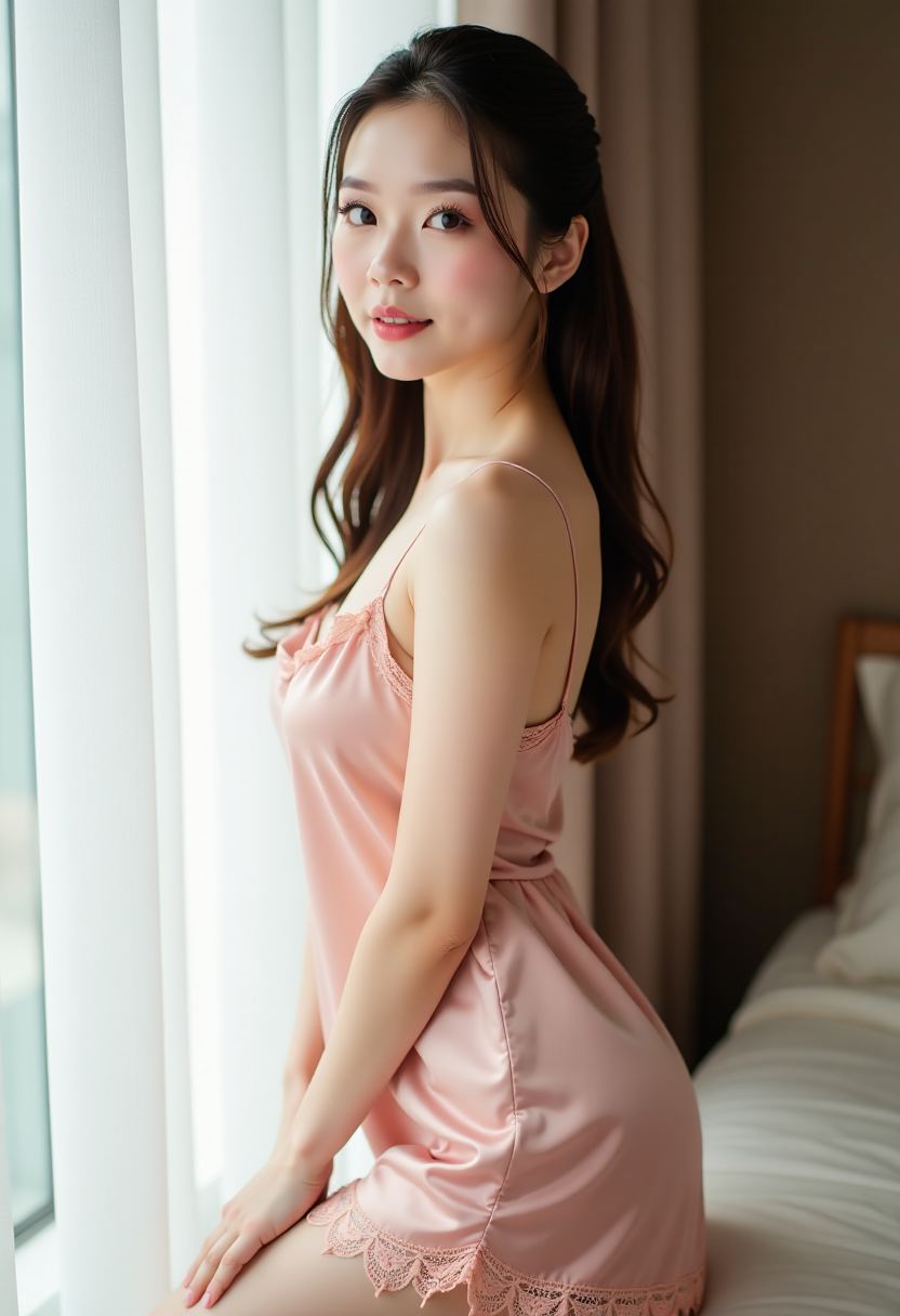 牵手走过